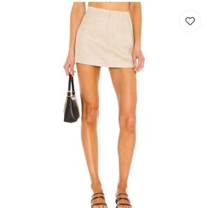 Stylish Tan Mini Skort